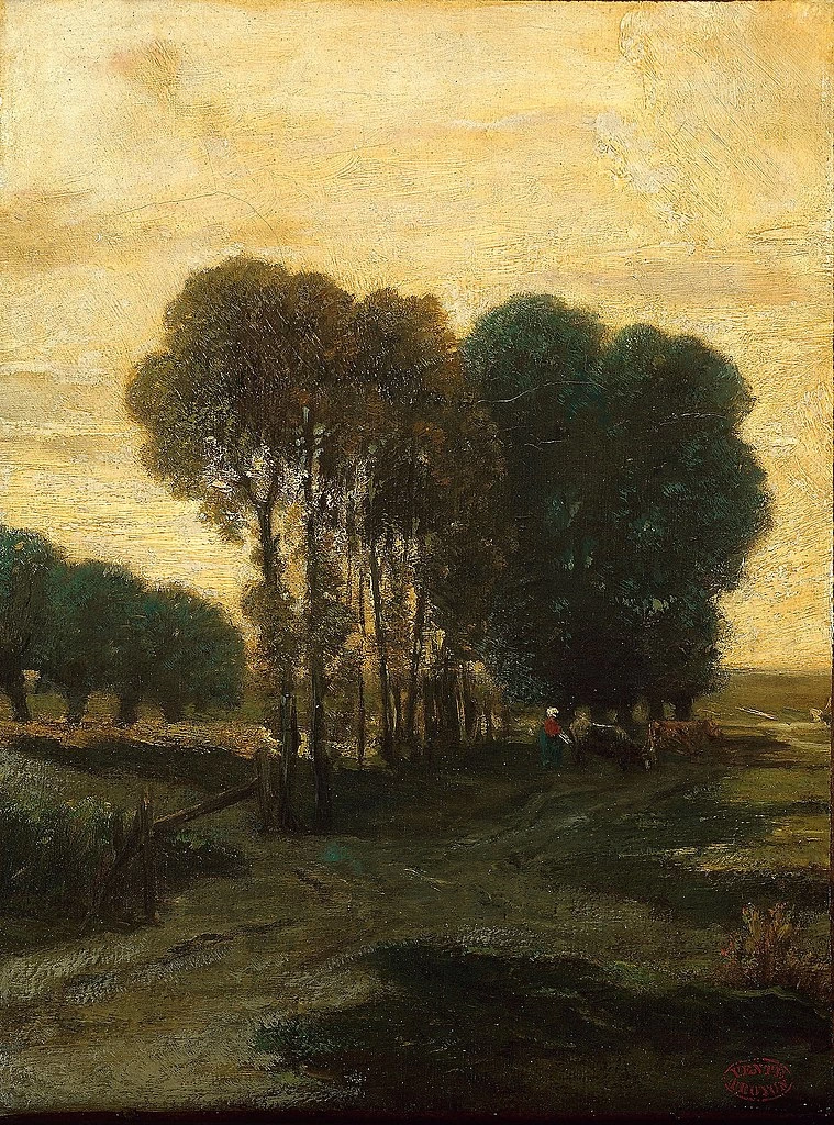 Un gruppo di alberi - Art Institute of Chicago